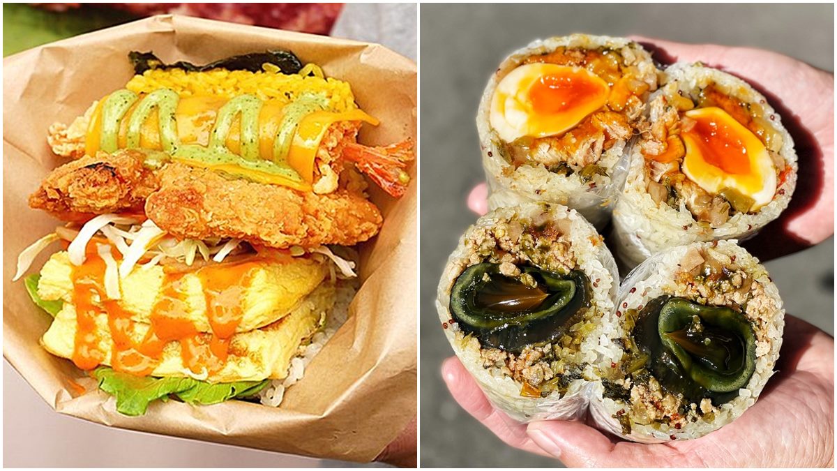 一口咬不下！北中南５家爆餡飯糰：整隻炸蝦＋雞排、任選40種配料、爆漿皮蛋