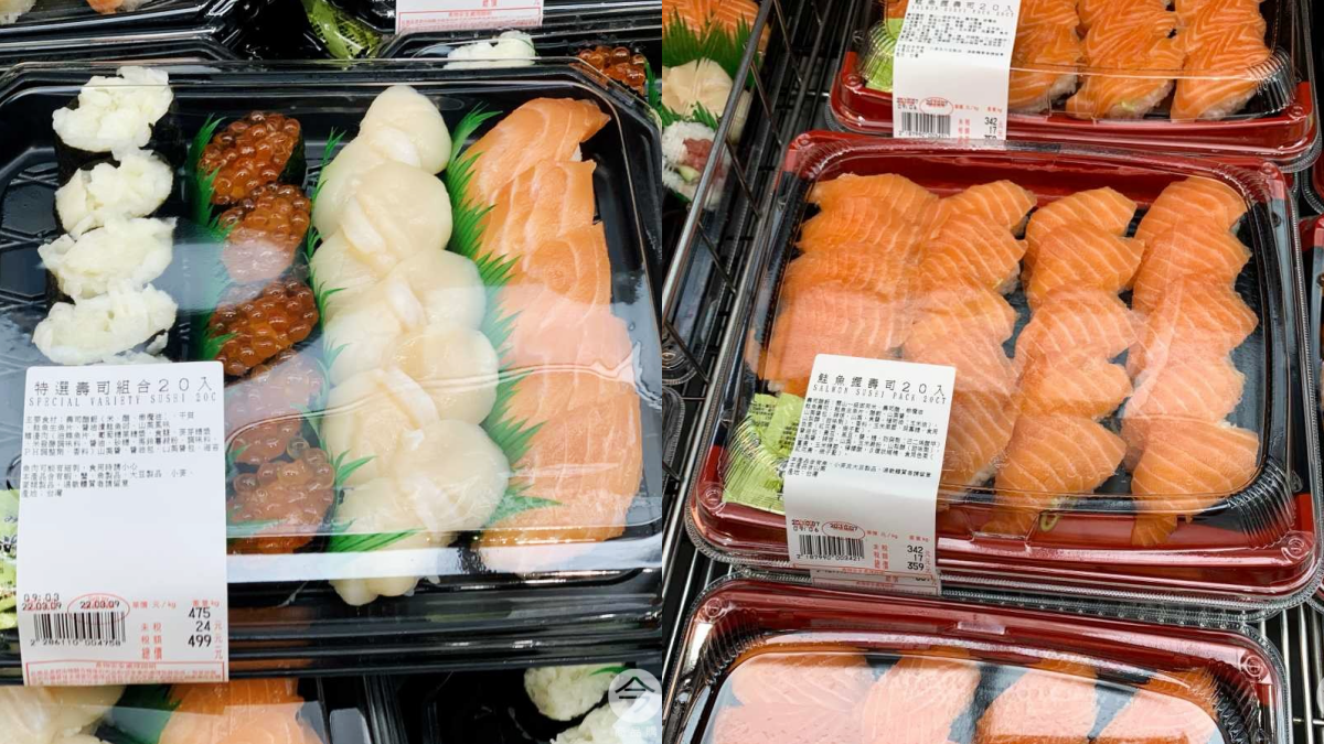 好市多全熟食壽司必敗！新品「鰻魚玉子燒＋蟹肉捲」CP值破表，４種口味超欠吃