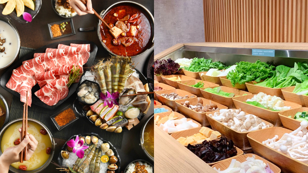 400元火鍋吃到飽！築間進駐中壢威尼斯，爽嗑50種食材、開幕免費送肉肉
