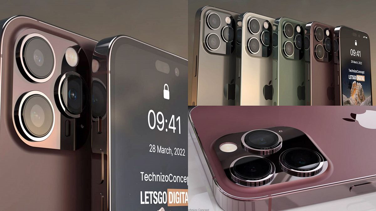iPhone 14曝光「莓果醬紅」！手機剪瀏海改「２孔」，將有高達2TB容量可用