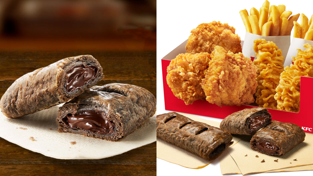 巧克力控要瘋了！肯德基「巧克力派」限時回歸，可可酥皮＋爆餡巧克力太欠吃