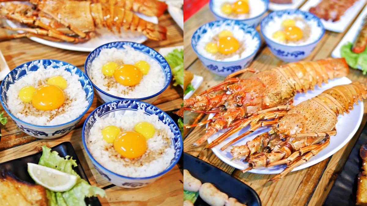 怎麼可以吃米奇！隱藏版「最萌豬油拌飯」在台南，「現烤龍蝦」600元就能嗑