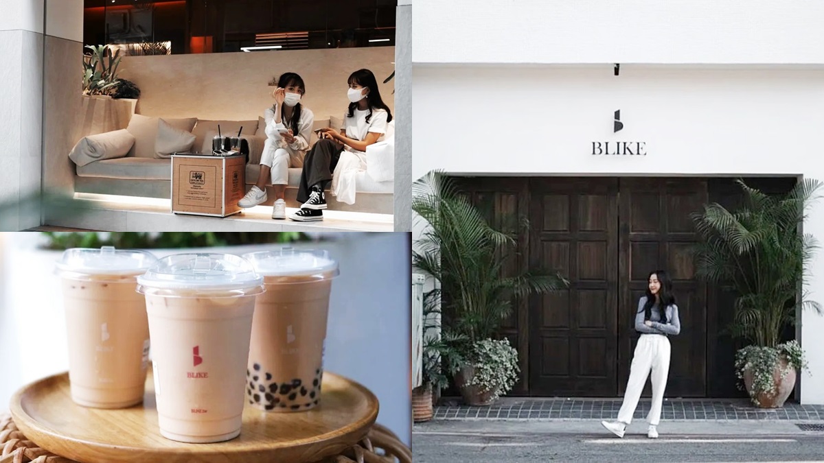 「台中最美奶茶店」在這！純白建築＋南洋風沙發區IG暴紅，手搖控朝聖拍一波