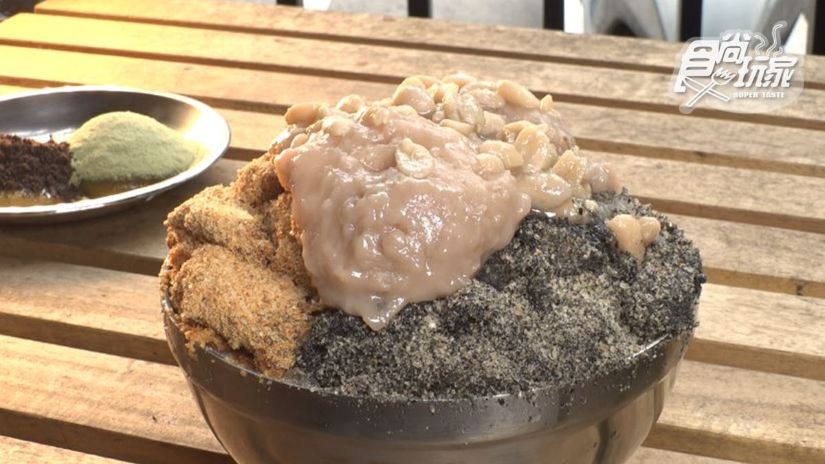 當地人最愛下午茶！現點現做「燒麻糬」冷熱都好吃，再搭黑糖芋泥剉冰太邪惡