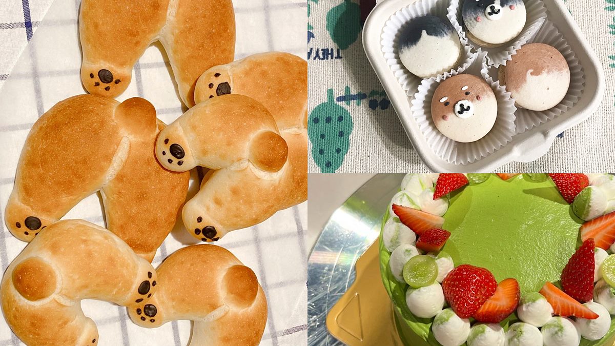 抹茶、芋頭控必衝！快閃10天誠品甜點市集，柯基屁屁麵包、柴犬馬卡龍都有