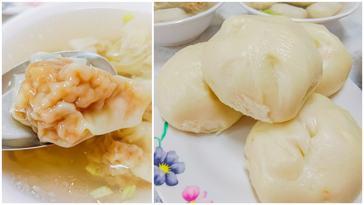 30年沒漲價！八里「佛心肉包」１顆只要５元，35元餛飩湯１碗６顆超飽足