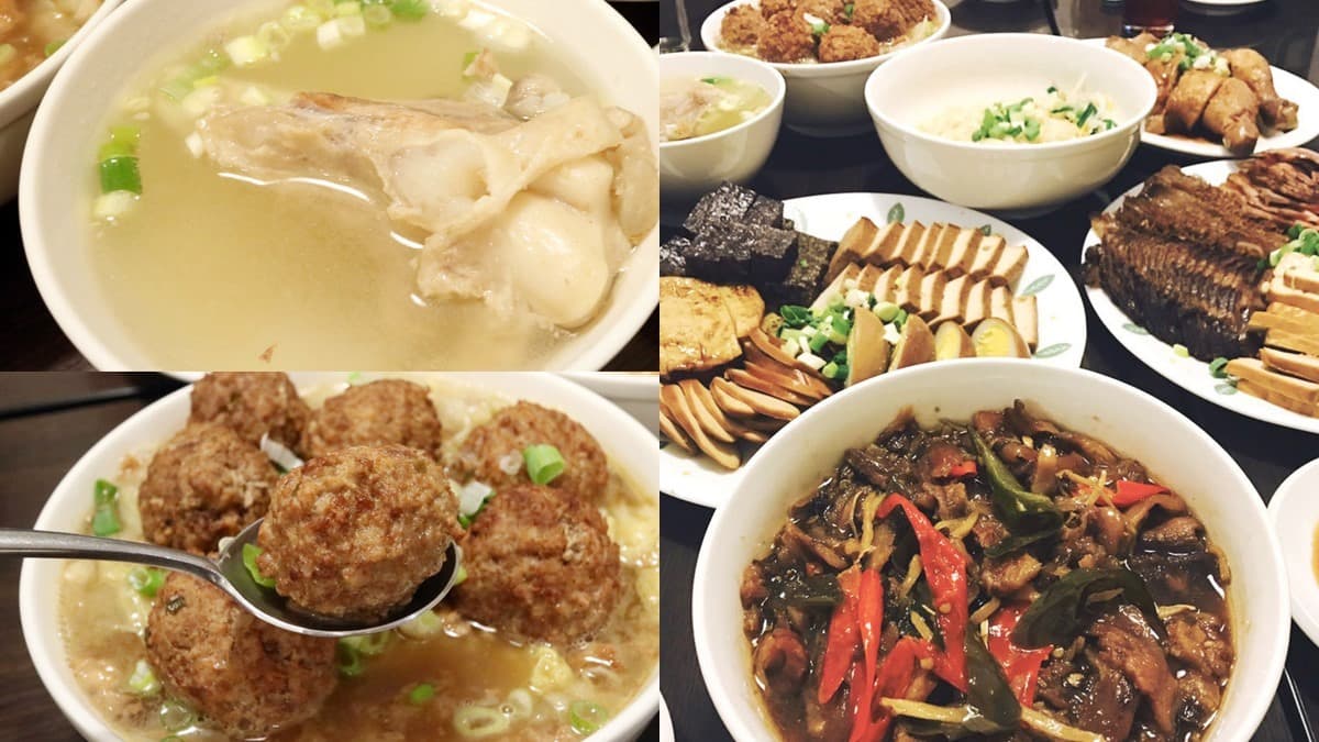 明星激推眷村小吃！「膠質大骨湯」排骨超大塊，隱藏版獅子頭想吃要預訂