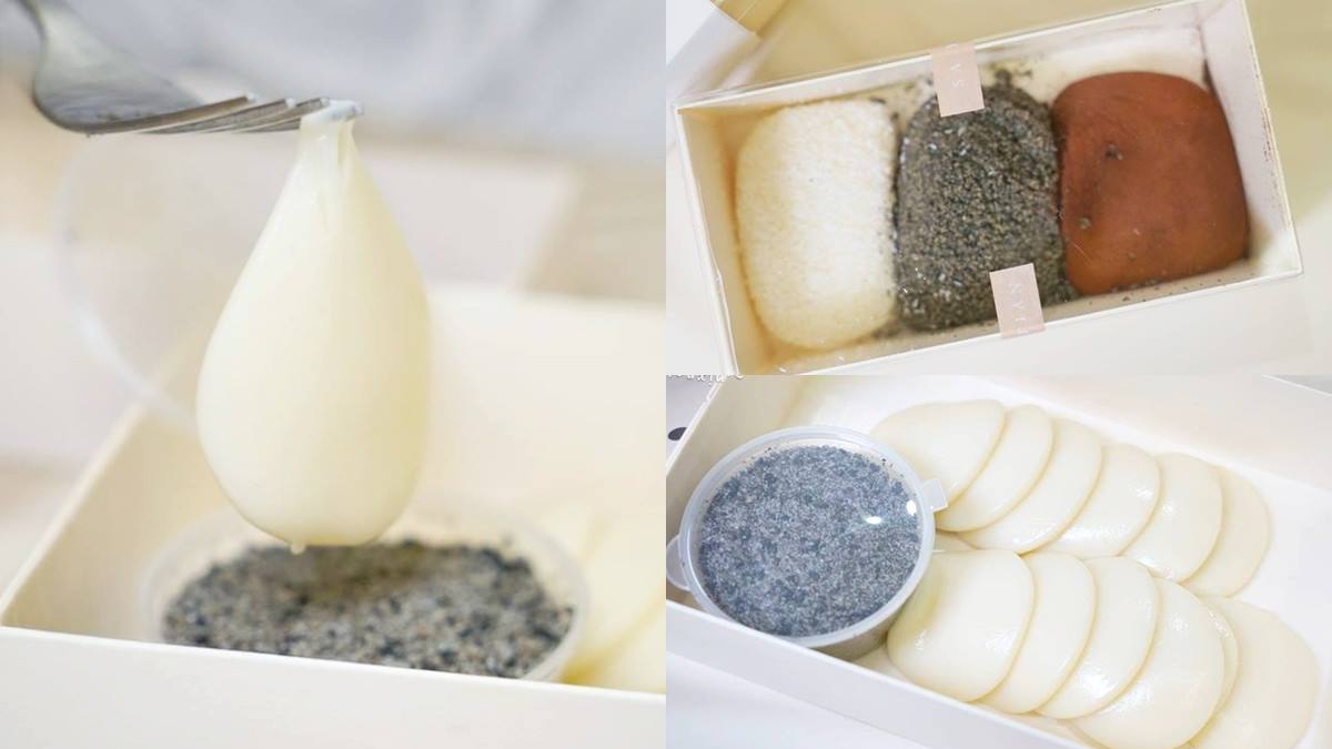 雲林特產台北也吃得到！先搶限量沾粉「鮮奶麻糬」，包餡巧克力入口就爆漿