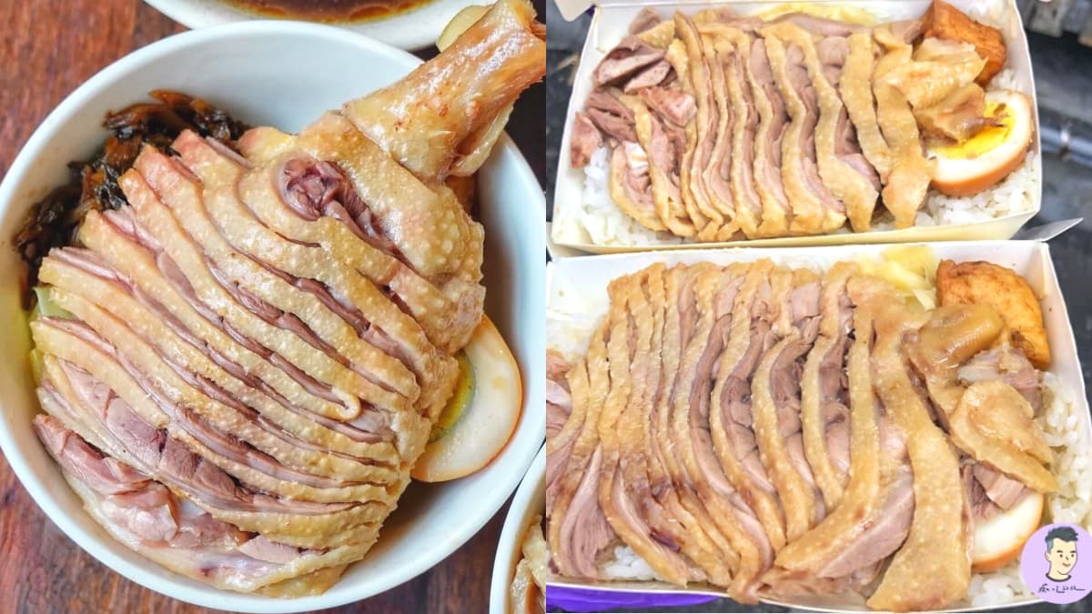 只要100元！秒殺級「爆量鴨腿飯」未開門就排爆，鴨腿切片擺好擺滿CP值破表