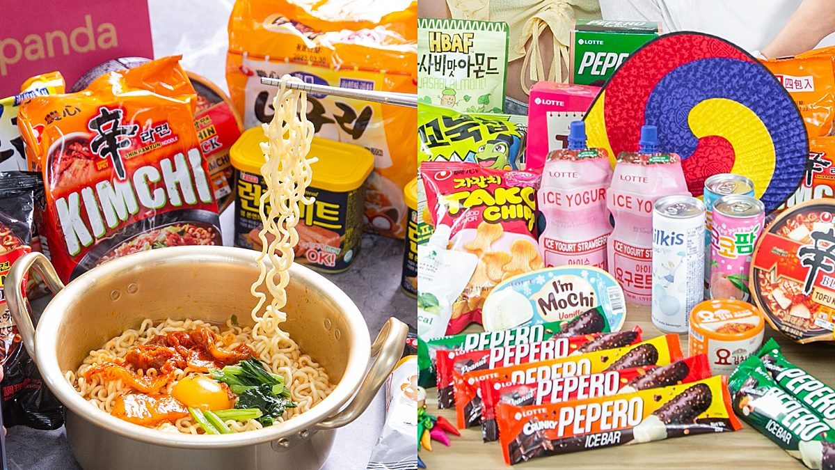 秒當歐尼！超過200款韓國夯品外送到家，浣熊魚板泡麵、追劇零食現折250元