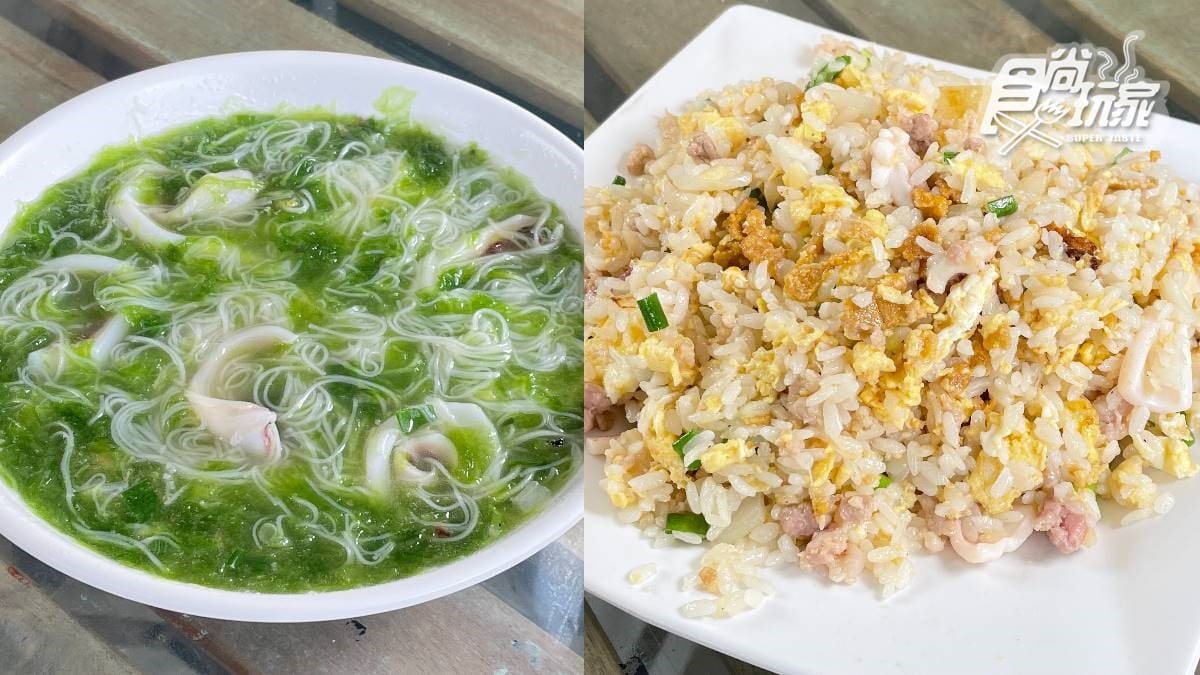澎湖季節限定海味！稀有「海膽炒飯」重口味會愛，小管海菜麵線清爽唰嘴