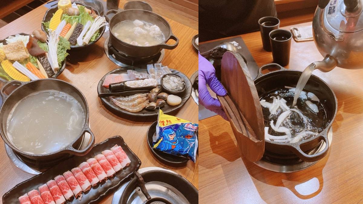 嘉義高CP值火鍋！333元爽嗑９種海鮮，加碼免費升級石頭鍋底