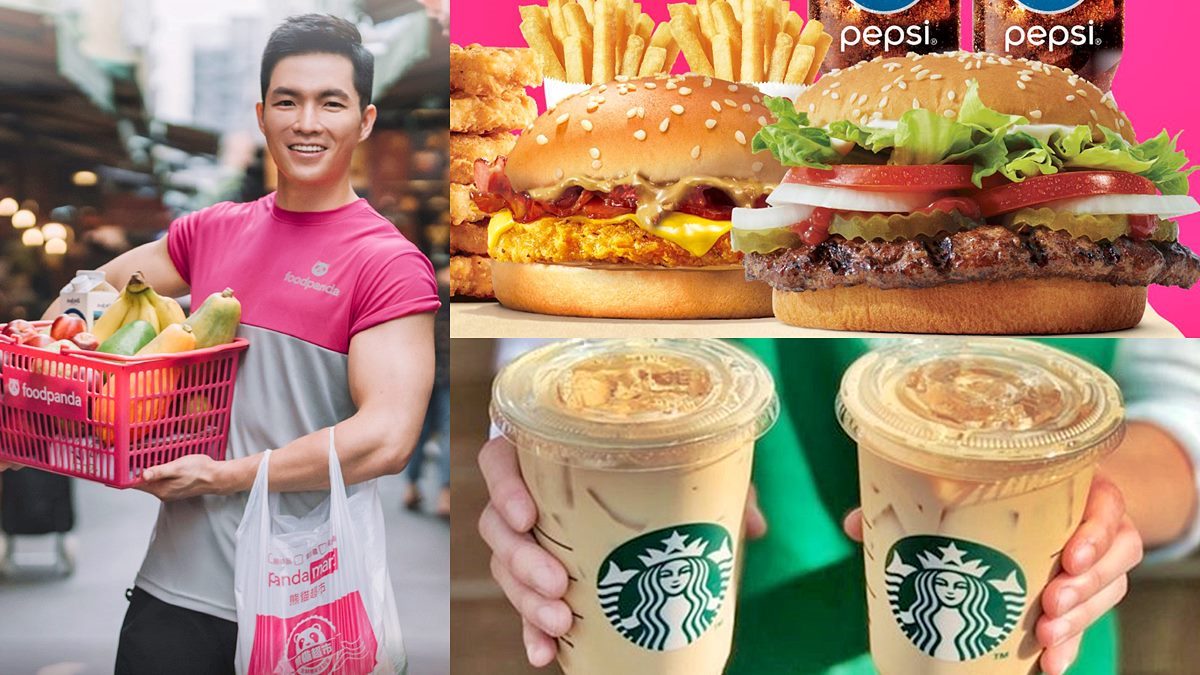每次最高現折250元！foodpanda外送10大優惠，星巴克、漢堡王都有折抵好康