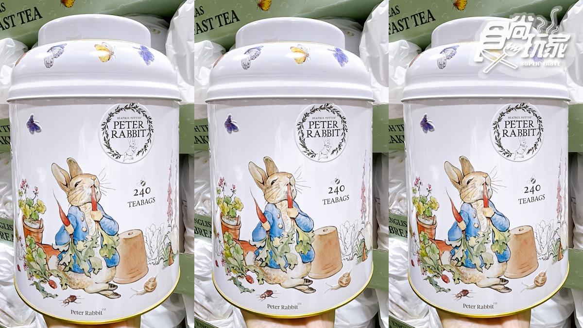 好市多「骨灰罈紅茶」彼得兔回歸！純白色系質感爆棚，網稱：農曆７月超應景