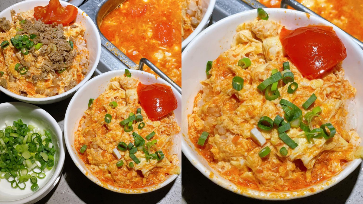 「海底撈」隱藏吃法再＋１！台版偷飯賊「蔥花牛肉番茄炒蛋」，３步驟輕鬆完成