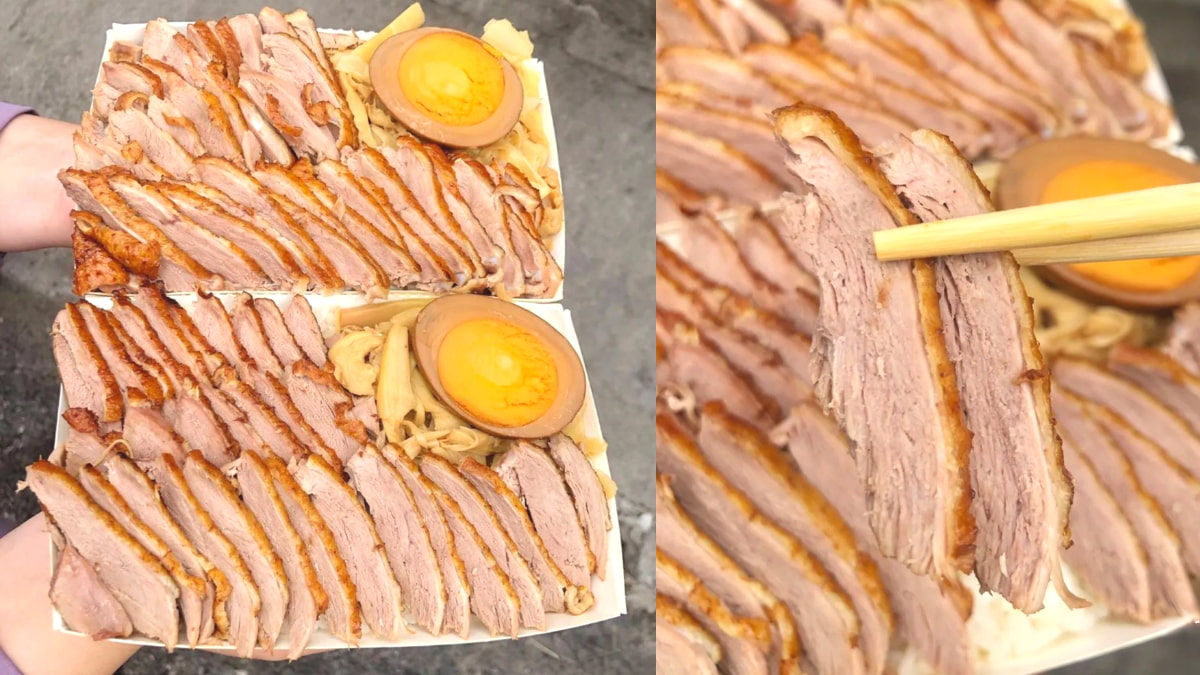 台南又有百元「爆量鴨肉飯」！滿滿肉片直接蓋住飯，肉控、小資族飽到天靈蓋