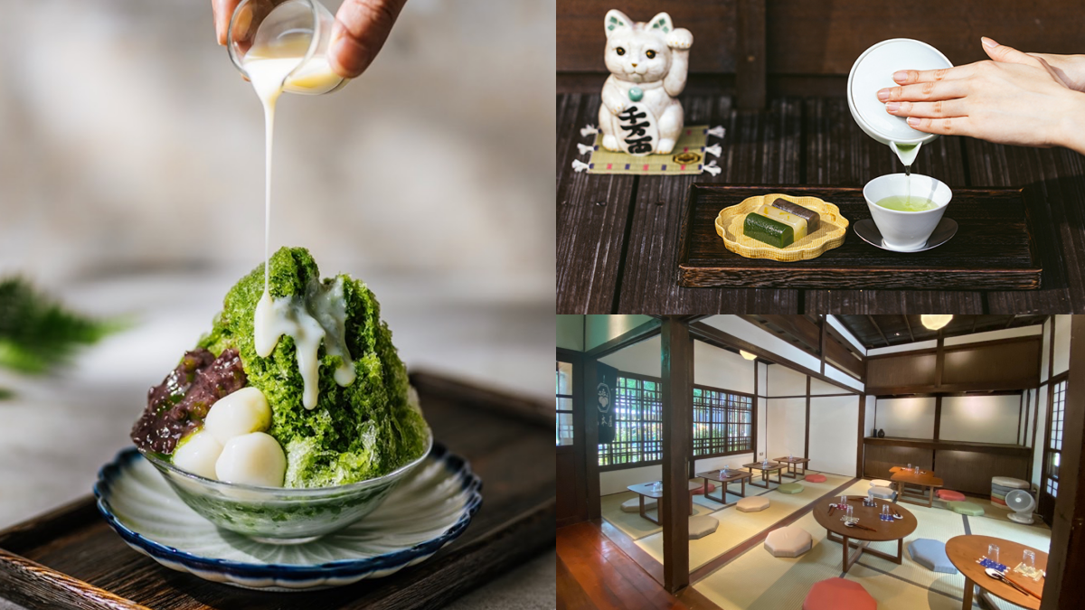 【新開店】百年日式老宅「京町 山本屋」在台北，先嗑宇治金時刨冰、超萌招財貓