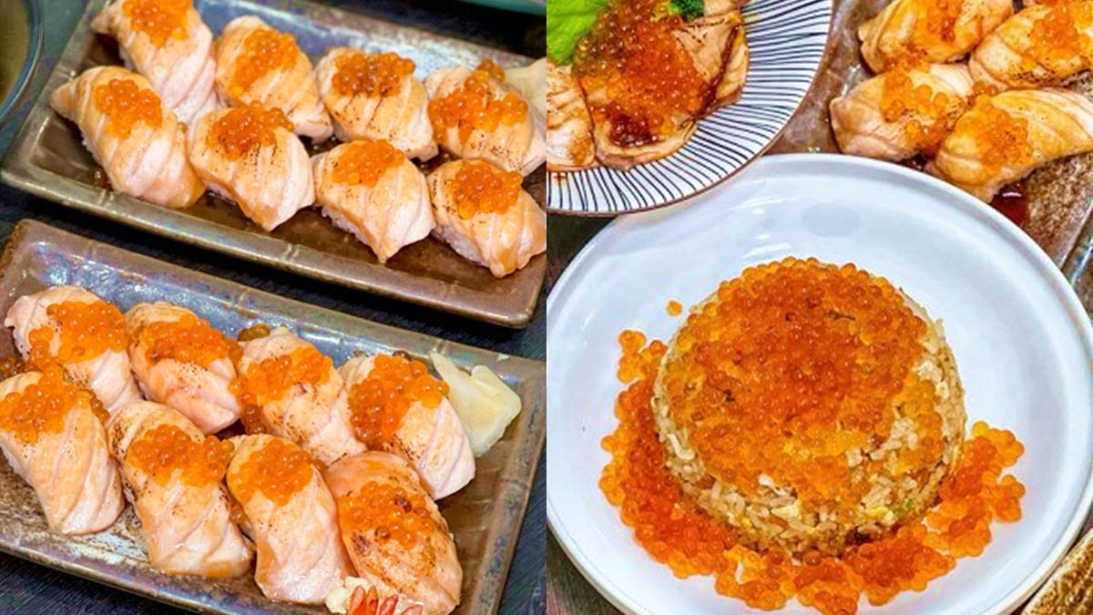 鮭魚控必訪！內行激推「炙燒鮭魚＋鮭魚卵」隱藏吃法，蛋炒飯鋪滿魚卵超誘人