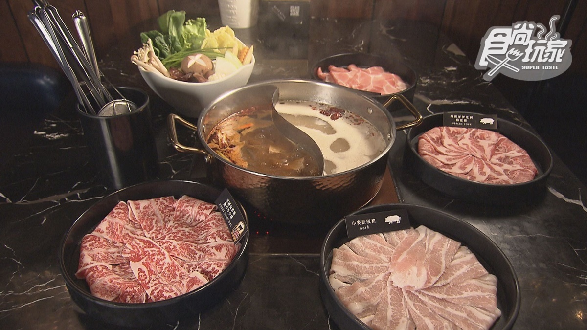 台中和牛吃到飽！現點現切「大片和牛」入口即化，「龍膽石斑雞」滑順Q嫩