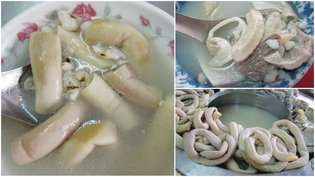 遊赤崁樓必吃！50年老字號霸氣豬腸「四神湯」，經典吃法必配香Q糯米腸
