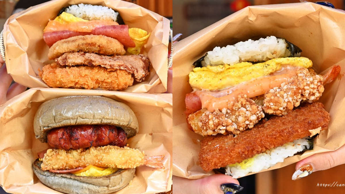 料多到滿出來！比日本還浮誇「巨大沖繩飯糰」１次嗑４種肉，網推空腹再去吃