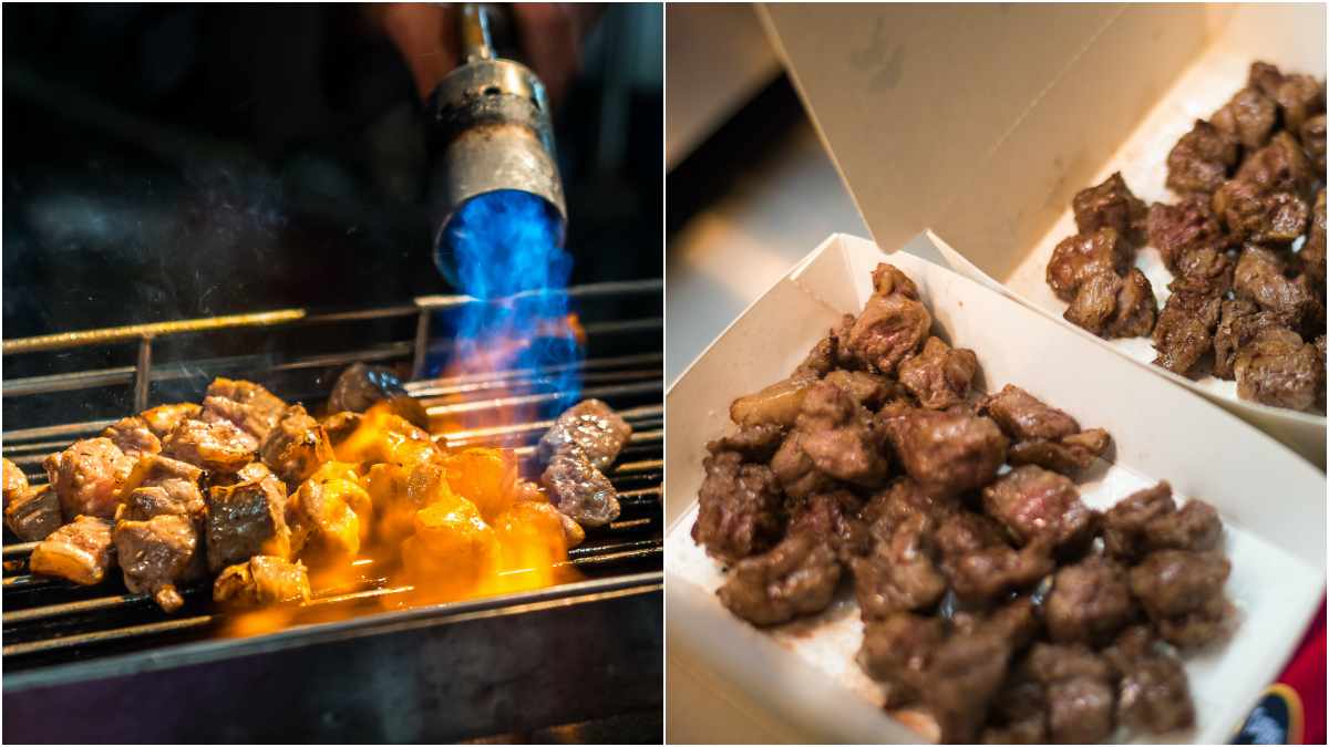 小吃控不聽虧大！夜市「骰子牛」要好吃時間是關鍵，內行都挑「這時間」開吃
