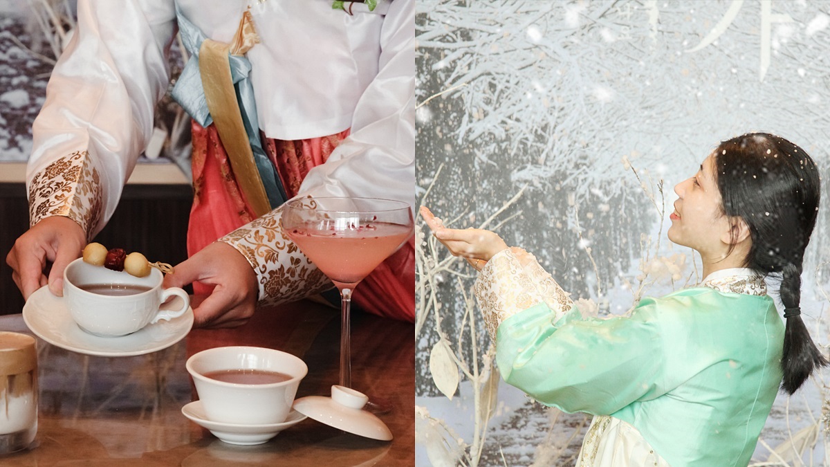 穿韓系服飾免費吃煎餅！韓式調酒喝到飽12款暢飲，香焦牛奶、水蜜桃燒酒入味