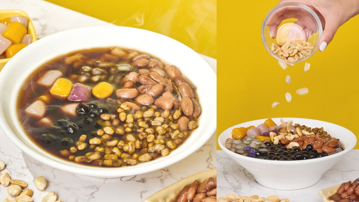 清原「黑金燒仙草」買一送一！滿滿配料加硬花生超飽足，南、東部鄉親限定嗑