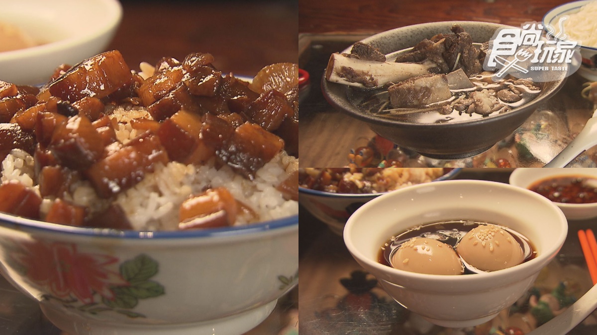 藏身復古中藥行？手切滷肉飯鹹香入味太銷魂，羊肉湯爽嗑羊小排、大骨超過癮