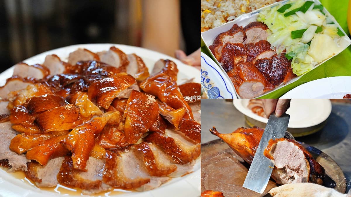 １人也能爽嗑烤鴨！台中「烤鴨片飯」80元鋪滿滿６片，4.6星烤鴨三吃CP值爆表