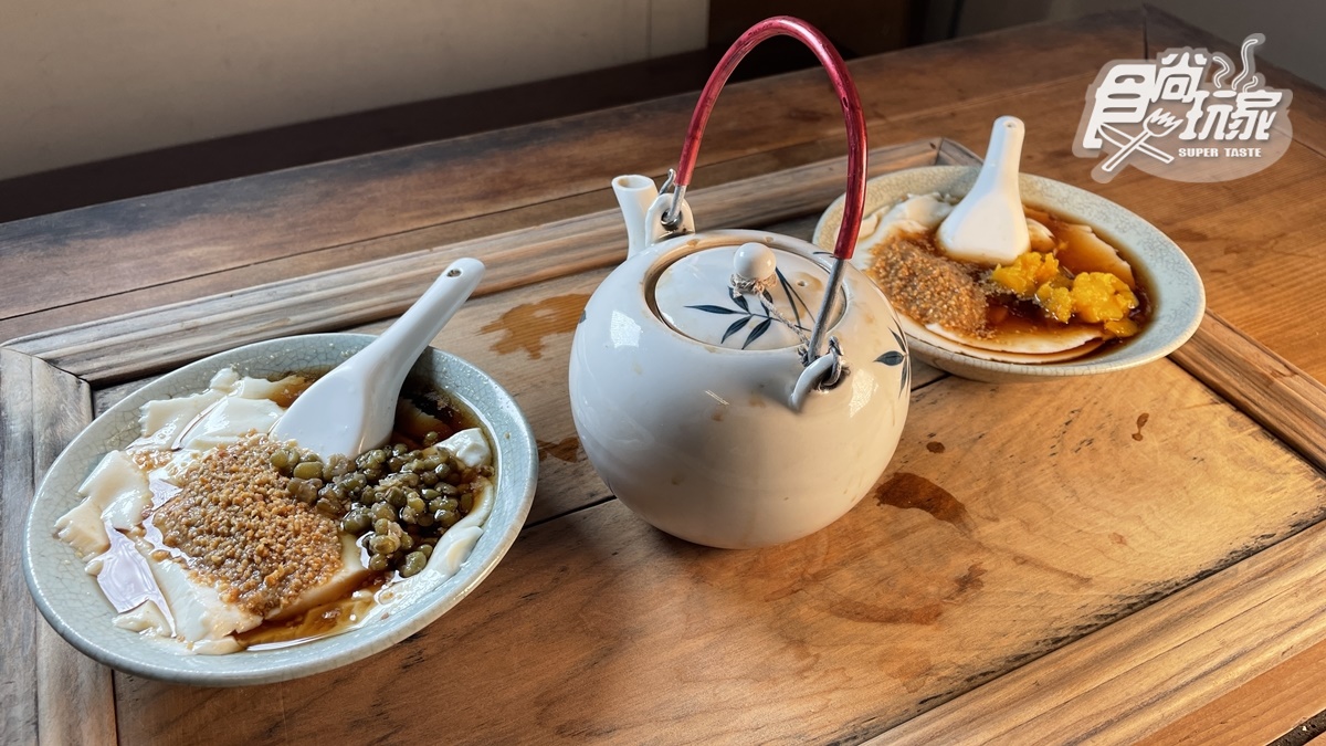 藏身古厝熱豆花！現磨花生搭南瓜口味超獨特，加價10元還能爽嗑所有料