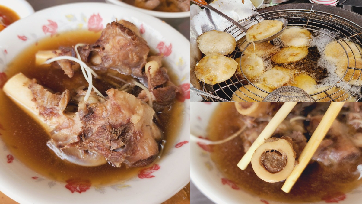 只要75元吸爆羊大骨！「88年羊肉湯老店」好評破千則，搭炸肉圓百元吃超飽