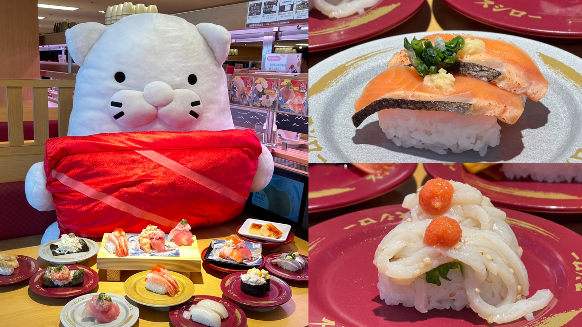 這太巨了啦！壽司郎萌翻「150cm鮪魚小萌獺」免費送，再狂嗑限定時不知鮭