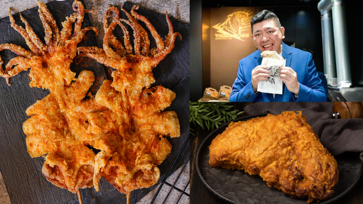 NO哥請你吃雞排！超狂「銷魂雞排＋35cm巨無霸大魷魚」，衝高雄開嗑買一送一