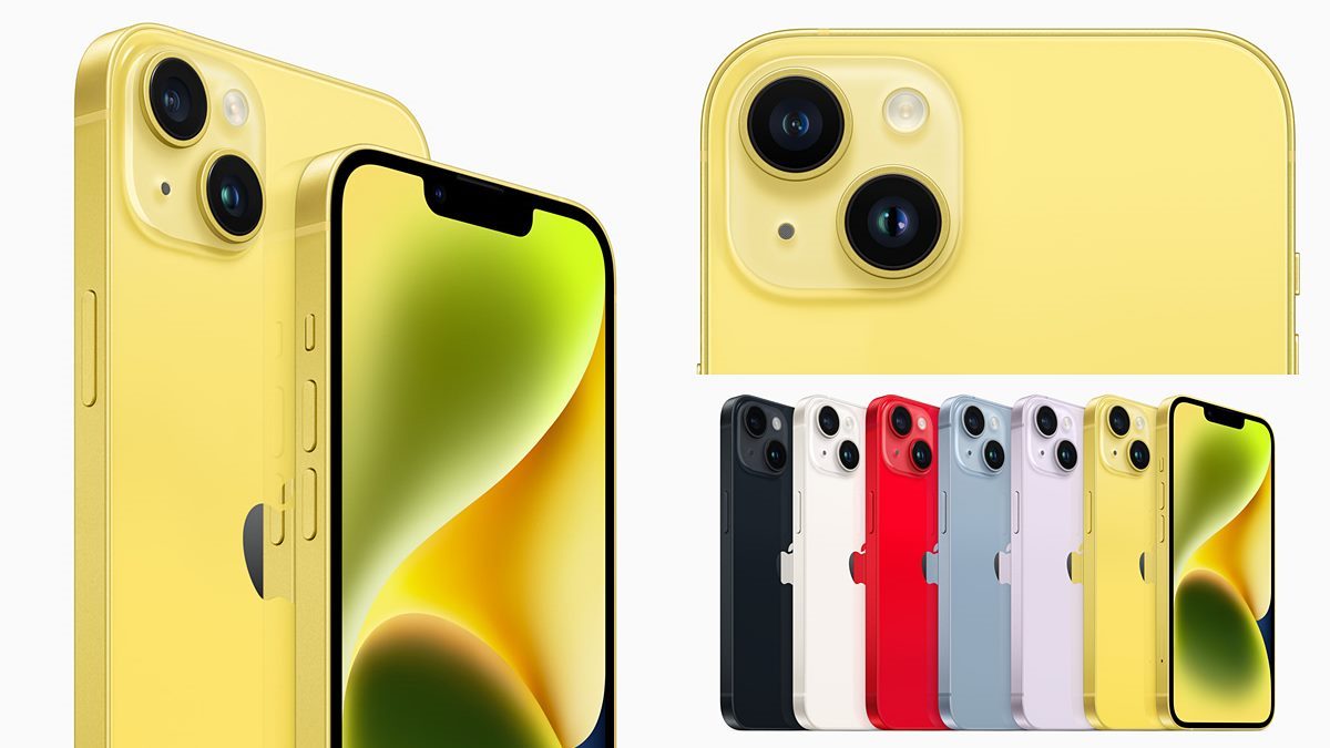 果粉搶起來了！iPhone 14最新「檸檬黃」手機，雙相機配備3/10開放預購