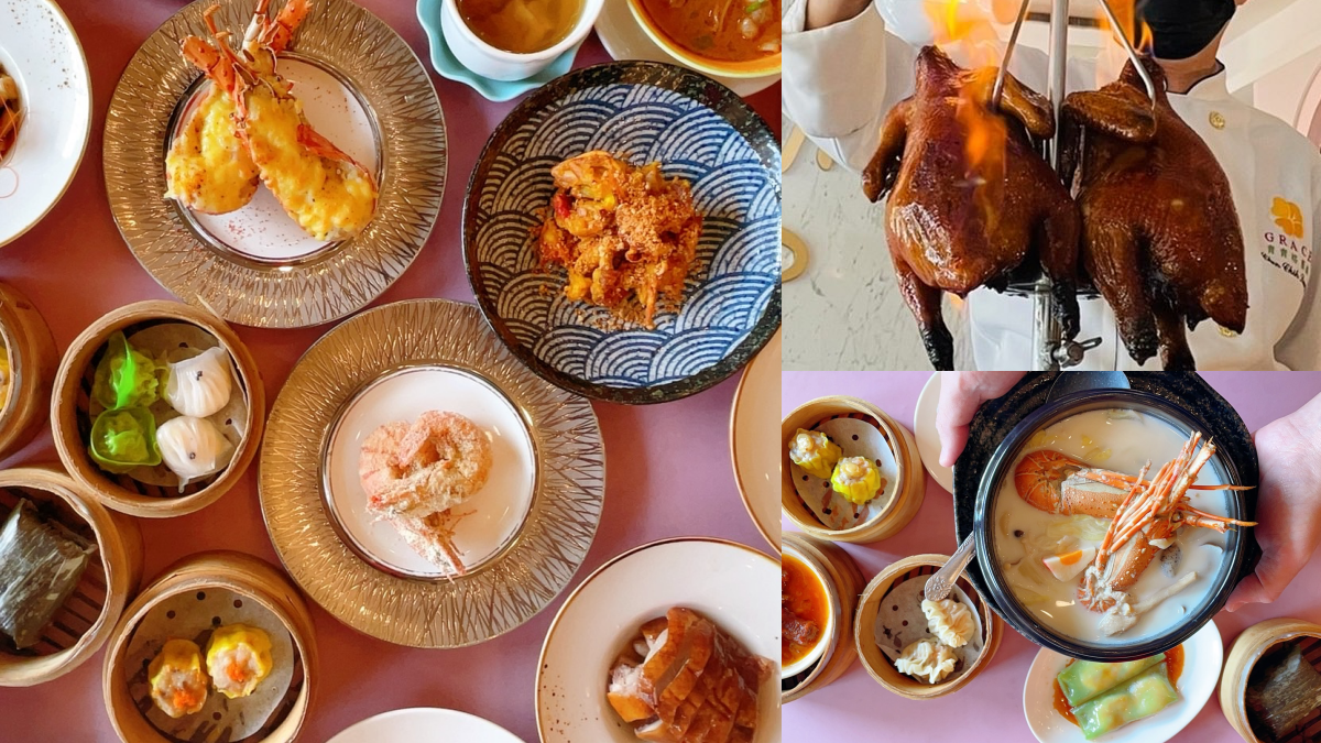 呼叫吃到飽控！桃園「港點百匯」60道粵菜任你吃，必嗑脆皮雞、火焰櫻桃鴨