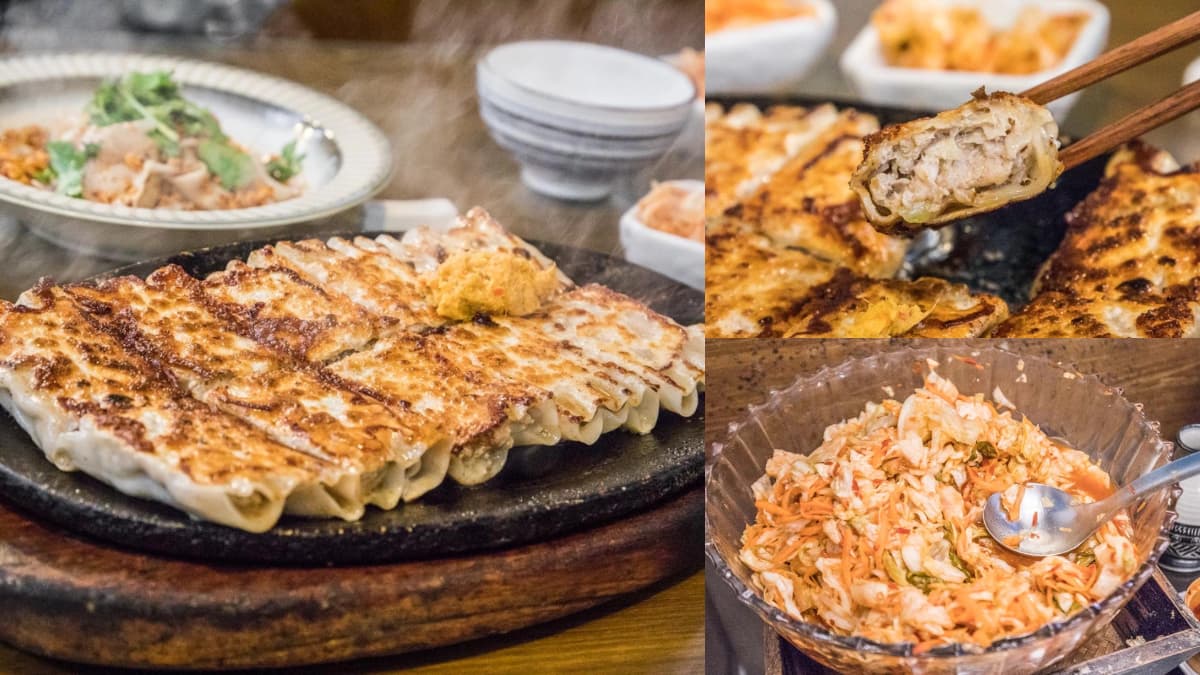 鍋貼控必收！桃園巨無霸「鐵板脆皮鍋貼」藏雲南料理店，大盆泡菜免費吃到飽