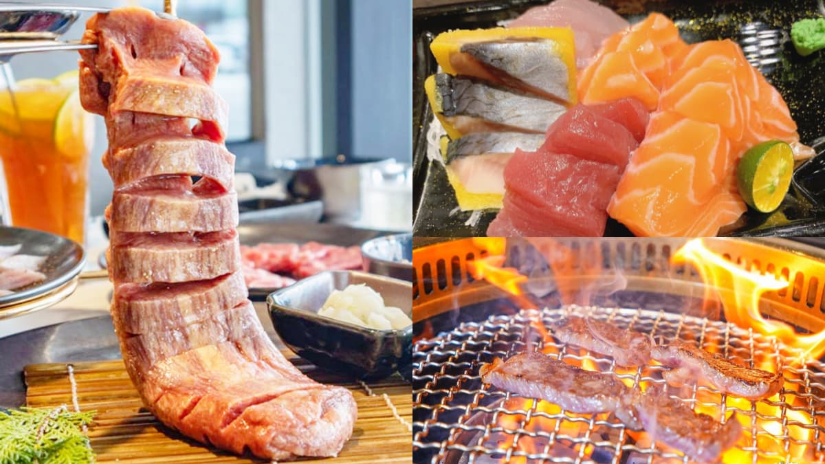 台中燒肉霸主PK！網評4.5以上最強10家：生魚片吃到飽、399元和牛、30公分牛舌