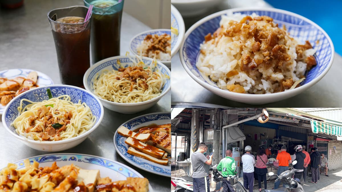 肉燥飯15元太佛心！台南市場「隱藏版小吃」在地人都愛，30元鹹香乾麵也必點