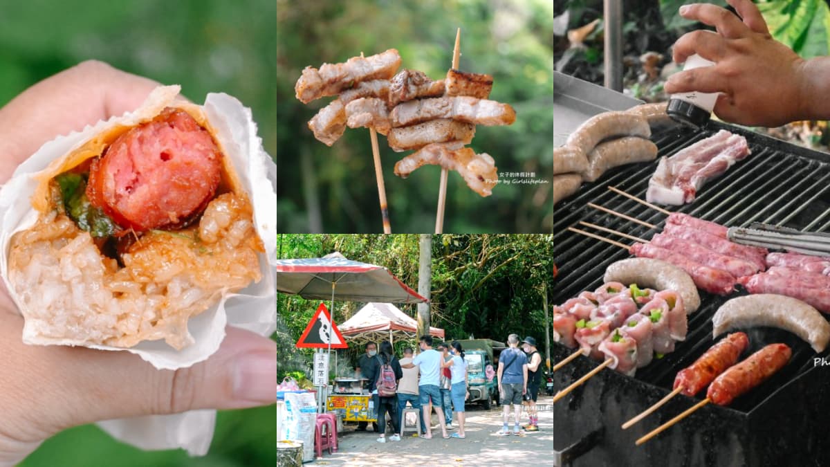 山腳下排隊美食！礁溪傳奇「大腸包香腸」想吃看運氣，隱藏版烤五花內行才知