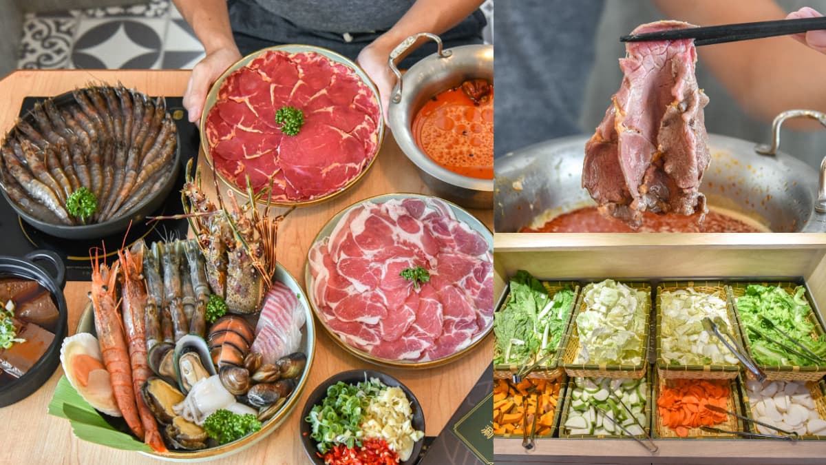 台中298元火鍋吃到飽！蔬菜火鍋料、冰淇淋、咖哩飯任吃，壽星幾歲送幾隻蝦