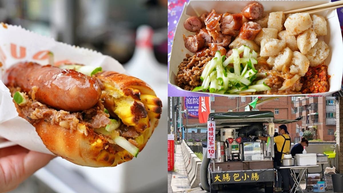 中壢超夯發財車烤香腸！加爆洋蔥、菜餔等４種料，隱藏版銀絲卷想吃看運氣