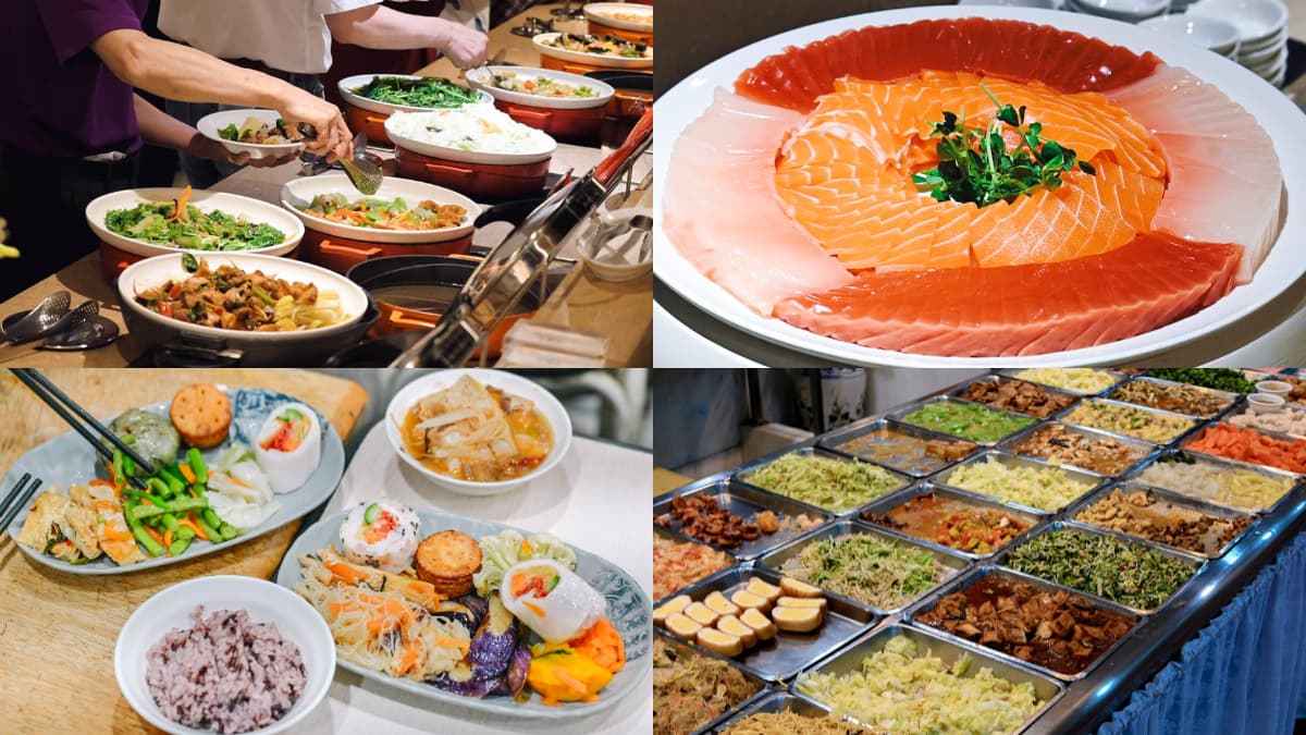 80元起爽嗑！雙北６超值素食吃到飽：平民版「果然匯」、全台最頂蔬食Buffet