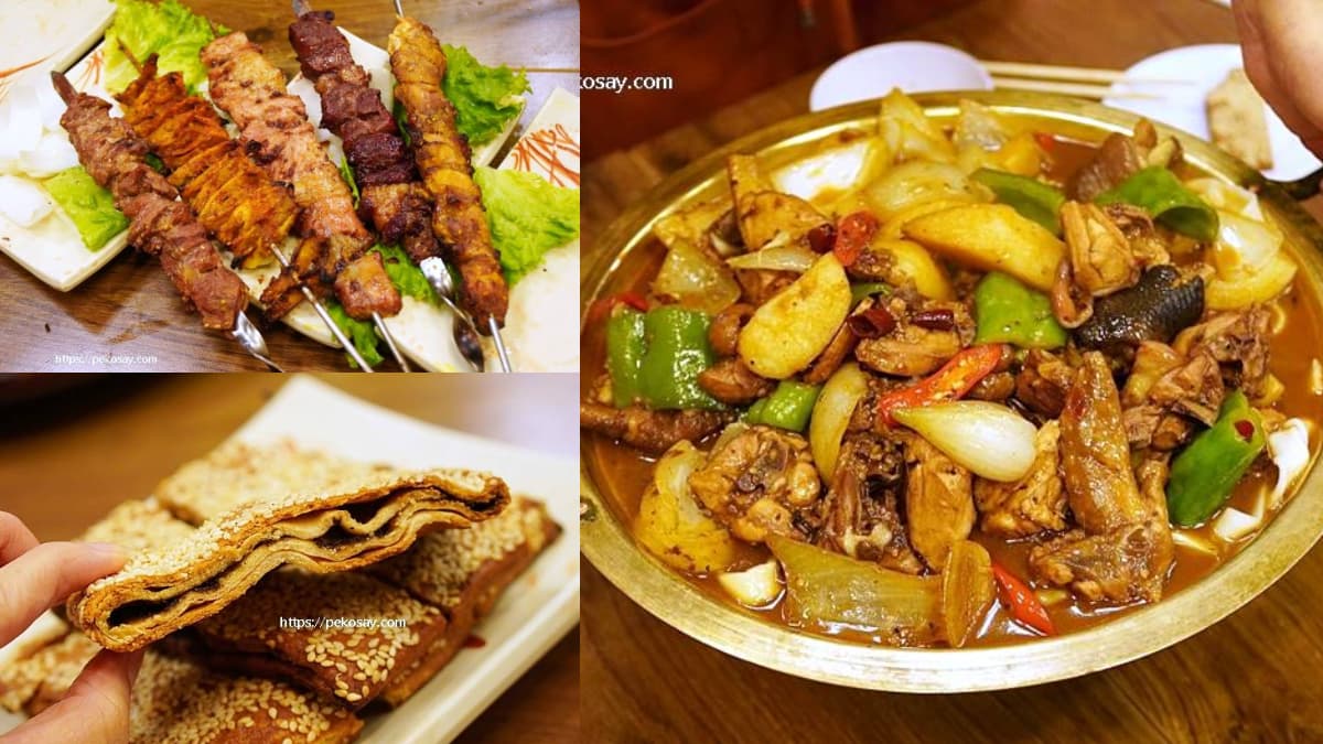 新疆姑娘手路菜！老饕激推「道地新疆烤肉」藏板橋，必點巨無霸肉串尺寸驚人