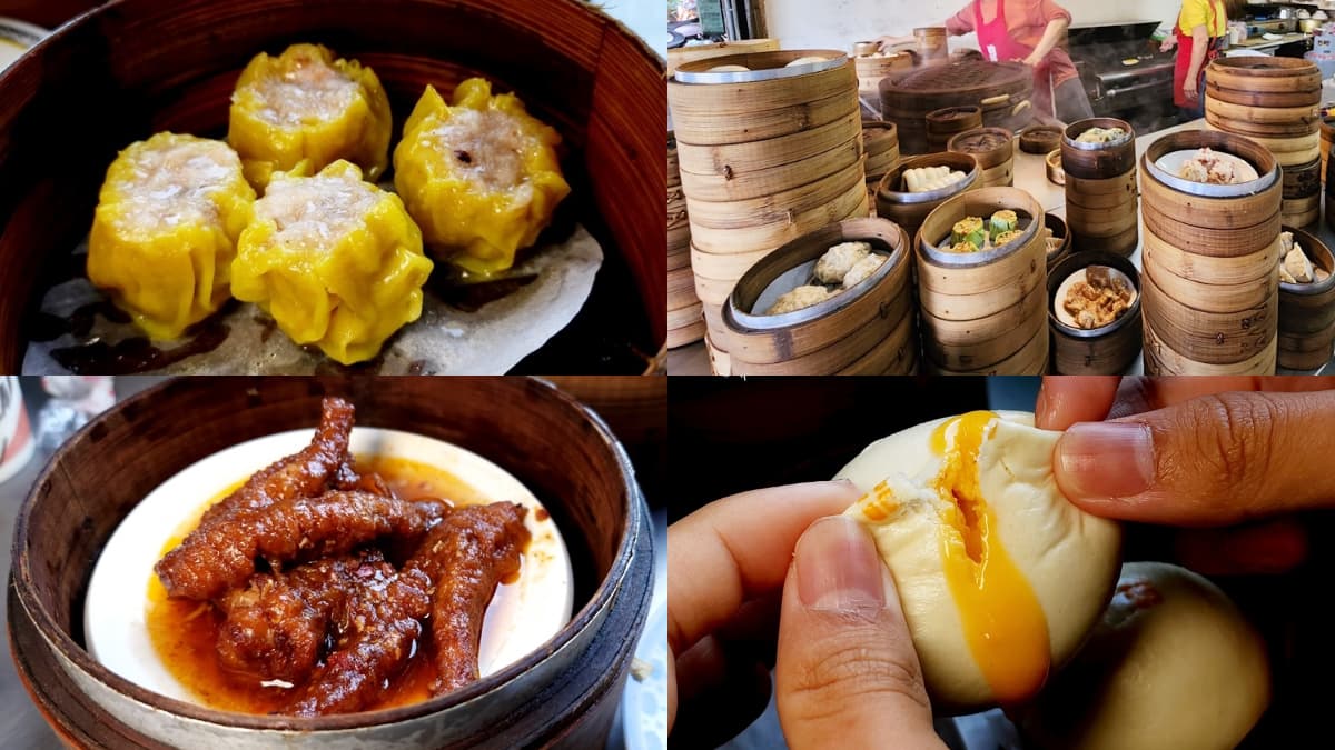 銅板價港點太佛心！中和「排隊早餐」７元起開吃，燒賣、流沙包、鳳爪都50元