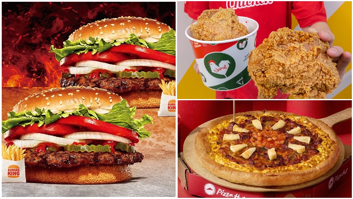 肯德基蛋撻１元！雙十連假８家速食超狂優惠：漢堡王買一送一、必勝客披薩44折