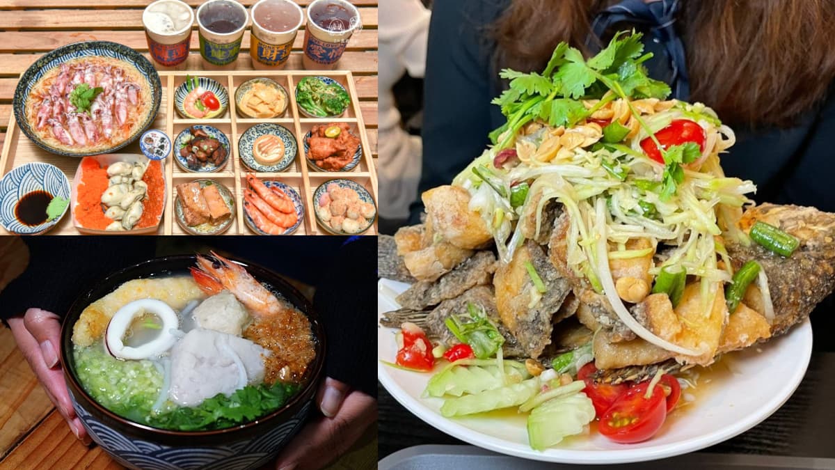 新竹最強芋頭米粉湯！東門市場６必吃：爆量炸魚山、魚板湯喝到飽、九宮格餐