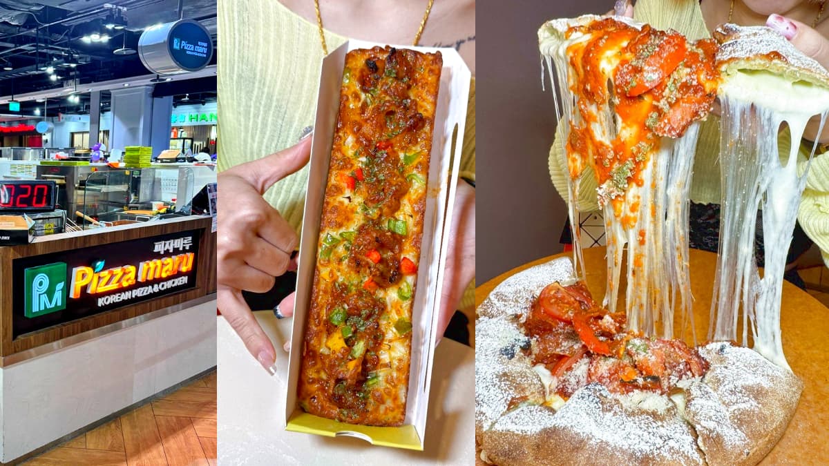 【新開店】韓國夯店首度來台！爽嗑20公分長條披薩，牽絲起司瀑布邪惡爆表
