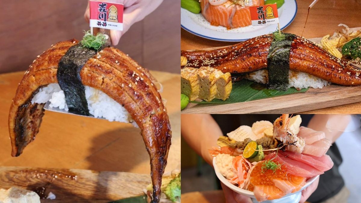 限時送「巨無霸鰻魚壽司」！超浮誇日料推聖誕優惠，天天抽18貫海鮮列車