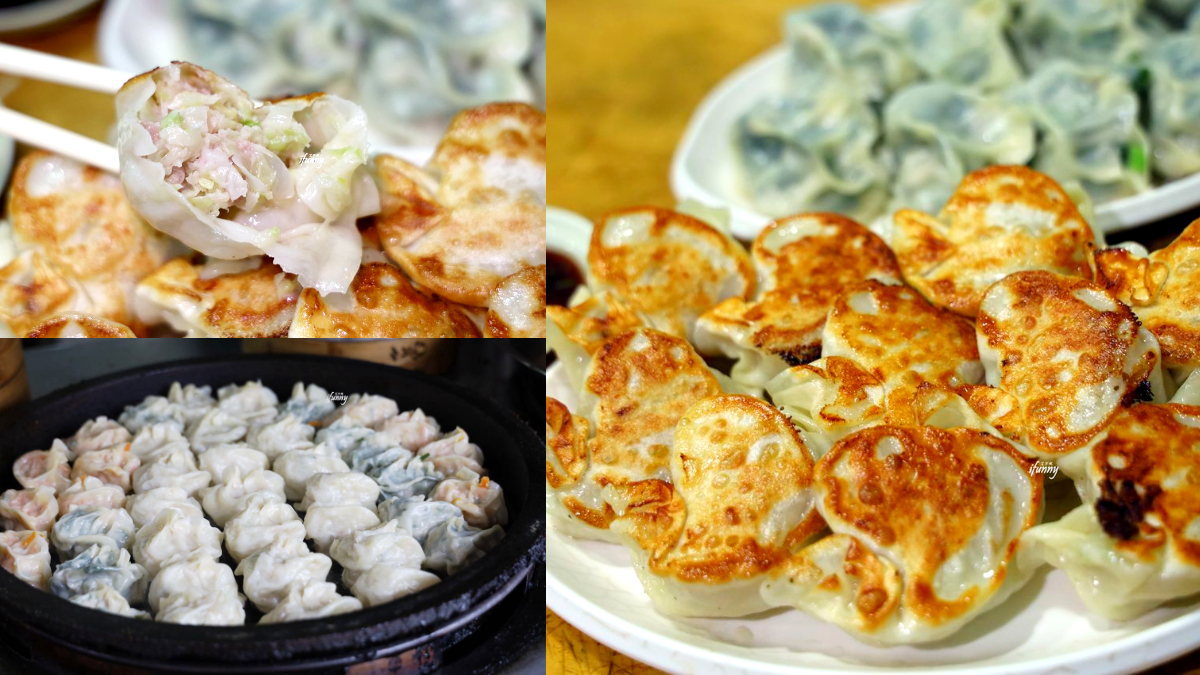 想吃要排隊！ 淡水「無名手工蒸餃」尺寸超霸氣，先蒸後煎吃１份就飽